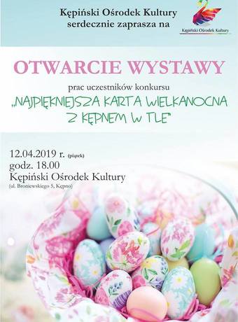 Zapraszamy na wystawę kart wielkanocnych 