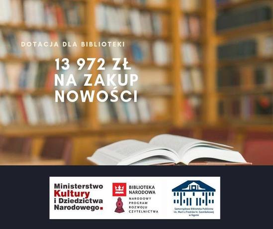 Pozyskane środki na nowości wydawnicze