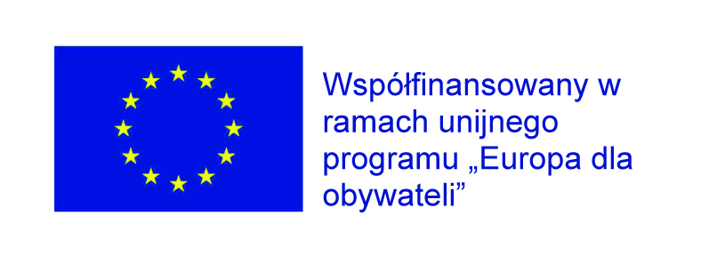 Logo Współfinansowany w ramach unijnego programu "Europa dla obywateli"