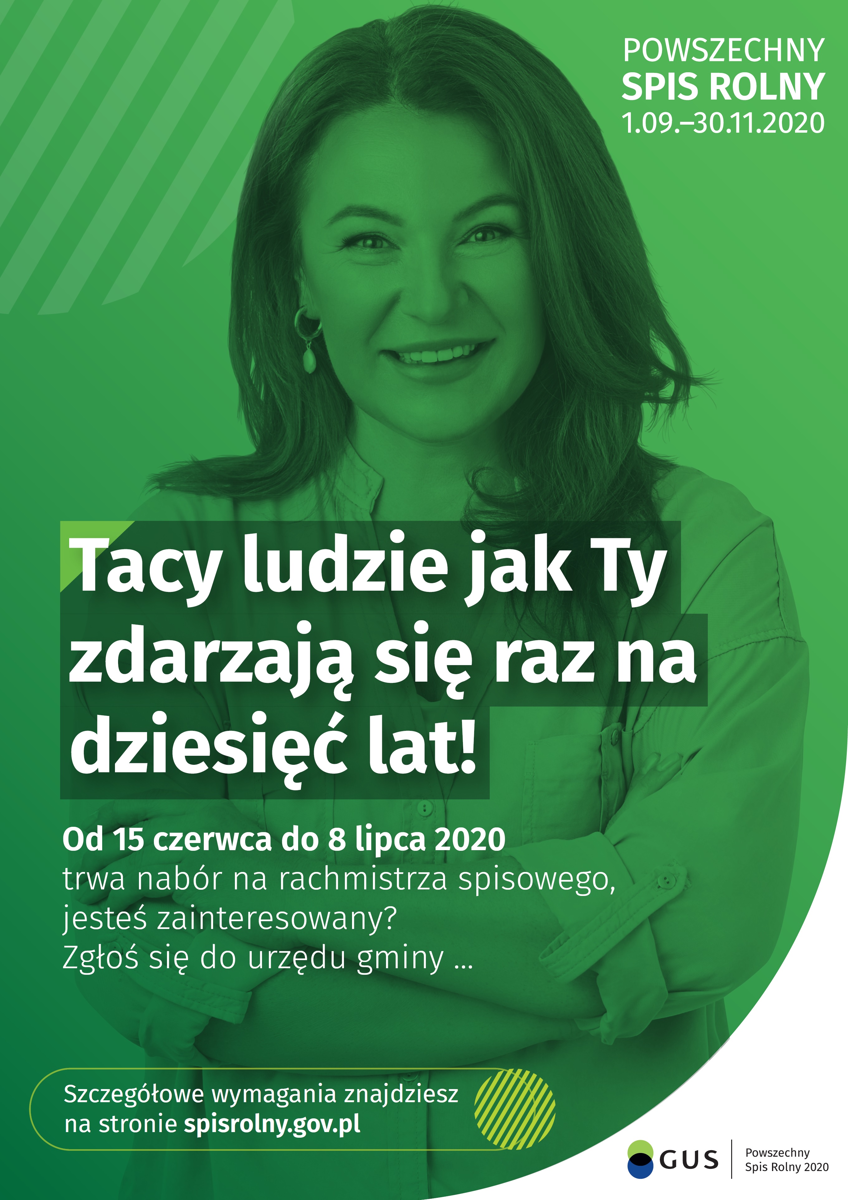 plakat spis rolny 